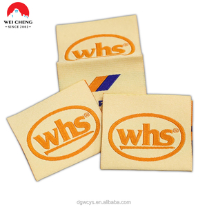 Thiết Kế Tùy Chỉnh Logo Thương Hiệu Tag Trang Phục Vải Dệt Cổ Nhãn Hàng May Mặc Logo Áo Sơ Mi Cotton Quần Áo Dệt Nhãn Cho Quần Áo - Product Image 1