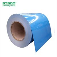 Bobina de Acero Prepintada de Alta Calidad RAL3020 RAL5010 AZM60 Colombia Perú Chile, Aluzinc PPGI PPGL con Recubrimiento de Color