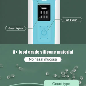 Dispositivo de succión de descarga Producto Aspirador nasal Limpiador Aspirador nasal de vacío eléctrico para bebé - Product Image 3