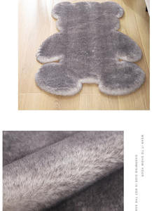 <span class=keywords><strong>Tapis</strong></span> doux pour enfants et filles, <span class=keywords><strong>tapis</strong></span> en peluche shaggy, <span class=keywords><strong>tapis</strong></span> ours, <span class=keywords><strong>chambre</strong></span> de <span class=keywords><strong>bébé</strong></span>, salon, décoration intérieure, petit <span class=keywords><strong>tapis</strong></span> ours - Product Image 5