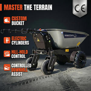 Chinesischer Mini-Dumper 450kg Ladekapazität Rad-Batterie Landwirtschaftlicher Minidumper Elektrische Motorschubkarre - Product Image 1