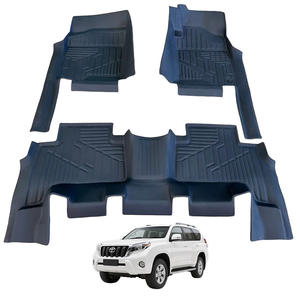 <span class=keywords><strong>Tapis</strong></span> de sol de voiture 5D TPE toutes saisons pour <span class=keywords><strong>Toyota</strong></span> Prado 120, conduite à droite, protection contre les intempéries - Product Image 1