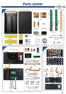 Stock PL 3 à 5 jours ouvrables DDP Kit DIY 48V Lifepo4 pour le stockage d'énergie domestique Compatible avec les onduleurs Deye Growatt Pylon - Product Image 3