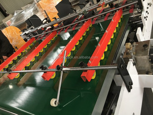 Encoladora tipo prensado, encoladora de cajas corrugadas semiautomática/máquina encoladora plegable de cajas de cartón - Product Image 6