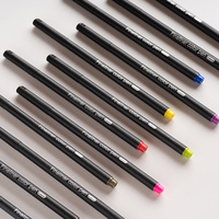 Ensemble de stylos feutres de couleur à pointe fine de 0,4 mm, 60 couleurs, encre à base d'eau, séchage rapide, pour journalisation, écriture, prise de notes, calendrier, agenda