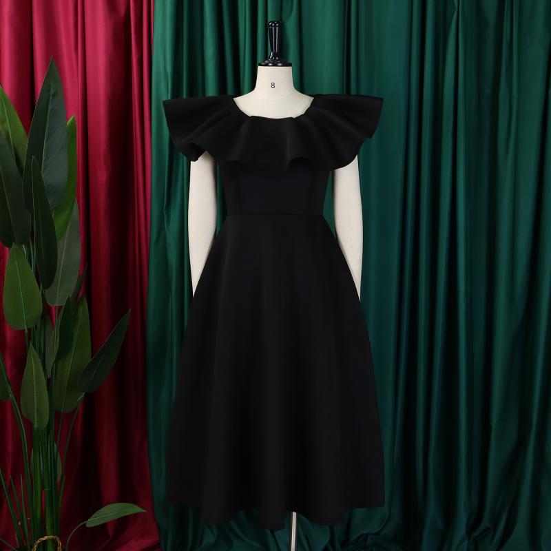 Ladies New Smart Model Fall Autumn A-line Pleated Elegant Dress Casual  Elegant Office Lady Dresses for Women| Alibaba.com