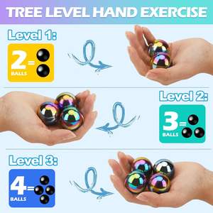 ลูกบอลแม่เหล็กแม่เหล็กถาวรทรงกลมหายากสีสันสดใส - Product Image 5