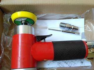 Robust <span class=keywords><strong>2</strong></span> In. Mini Orbital Air Polisher DIYers Pneumatischer Puffer Luft Random Sandr <span class=keywords><strong>3</strong></span> in. Spot Finishing - Product Image 4