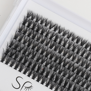SP EYELASH Silk 3D Effect Fluffy Fans Nouveau Design Kit de <span class=keywords><strong>Cils</strong></span> en Grappes DIY <span class=keywords><strong>Cils</strong></span> Segmentés 20D 30D 40D <span class=keywords><strong>Cils</strong></span> Individuels en Grappes - Product Image 3