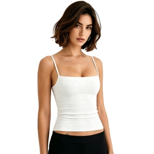 Top Bandage Negro, Rosa, Blanco, Borgoña, Cuello Asimétrico, Ajustado, para <span class=keywords><strong>Mujer</strong></span>, Venta al por Mayor, Top de Tirantes para Fiesta y Uso Casual - Product Image 2