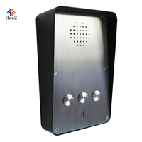Interphone industriel 4G SIP VoIP, téléphone d'urgence extérieur, machine d'appel automatique, téléphone répondant aux appels pour les parkings interdits