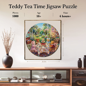 Puzzle en papier personnalisé par le fabricant, 1000 pièces, motifs de personnages adorables, pour enfants - Product Image 4