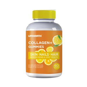 LIFEWORTH Gommes à base de vitamine C et de <span class=keywords><strong>collagène</strong></span> les plus vendues Amélioration de la santé des adultes Bénéfique <span class=keywords><strong>pour</strong></span> la peau Os Articulation Recommandé <span class=keywords><strong>pour</strong></span> les femmes enceintes - Product Image 2
