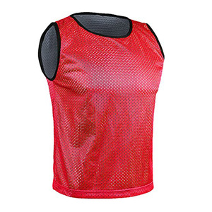 Uniforme escolar con estampado personalizado de fábrica, Baberos de fútbol, chaleco reversible de malla de secado rápido, Baberos de entrenamiento de talla grande para fútbol - Product Image 4