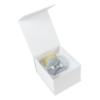 Carton d'emballage unique de luxe biodégradable de marque privée pour masque facial de soin de la peau magnétique boîte de papier cosmétique avec insert eva