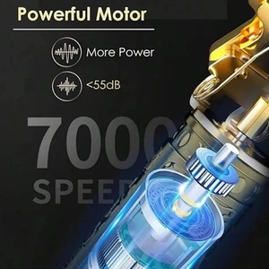 Recortadora de Cabello Eléctrica Recargable Multifuncional Profesional, Máquina de Depilación Eléctrica Unisex para Cortar el Cabello - Product Image 4