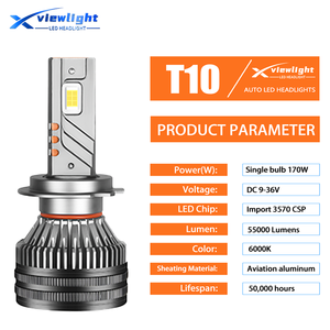 Bombilla LED T10 de 600w y 60000lm con Chip LED 3570, H1 H8 H7 H11 9005 9006, Alta Potencia, Tres Tubos de Cobre, H4, para <span class=keywords><strong>Ford</strong></span> Ranger - Product Image 6