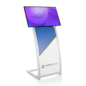 Italian Quality Functional Easy L 32" Ts Touch Screen Single-Sided Multimedia Totem Multimedia Kiosks