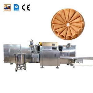 Máy Làm Bánh Quế Thương Mại Máy Làm Kem Ốc Quế Mini Dây Chuyền Sản Xuất - Product Image 1