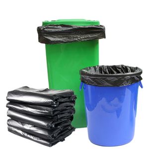 High quality Custom Thickened Black Heavy Duty Trash <b>Bags</b> 55 Gallon Industrial Garbage <b>Bags</b> - Product Image 1