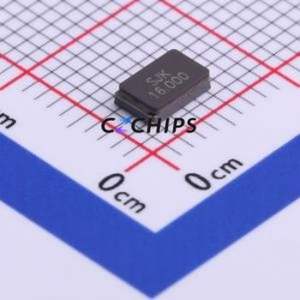 6I16000F12UCG Crystal (Passive) SMD5032-2P Crystal Oscillator SMD Crystal Oscillator 16MHz 20ppm 12pF - Product Image 1