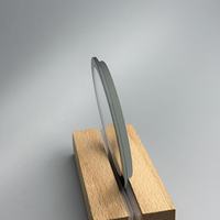 Bague de bouton audio en verre avec bord en escalier Corning, forme arrondie et impression de qualité supérieure pour amplificateur, harmonie tactile et visuelle
