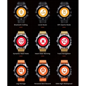 <span class=keywords><strong>Reloj</strong></span> <span class=keywords><strong>Inteligente</strong></span> Deportivo <span class=keywords><strong>para</strong></span> Exteriores G7, el Más Vendido, <span class=keywords><strong>para</strong></span> Hombre, con Mapa Fuera de Línea, Navegación GPS, Resistente al Agua IP68, Monitor de Actividad Física - Product Image 4