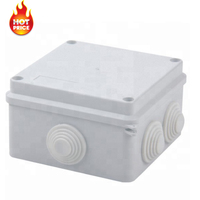 カスタム小型Ip65Ip66 Ip67Ip68防水PVC電気エンクロージャーABSプラスチック電気ジャンクションボックス