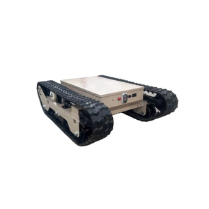 Carbon Steel Tracked Chassis <b>Robot</b> with Motor for <b>Farm</b> Industries Featuring Rubber Tracked Platform - Product Image 5