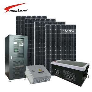 Pitched mái năng lượng mặt trời bảng điều khiển đặt ra lưới 20kW năng lượng mặt trời hệ thống nhà 220V năng lượng mặt trời hệ thống - Product Image 5