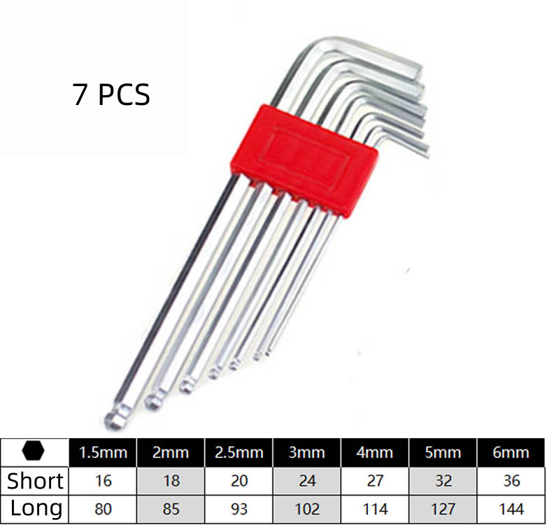 7 pcs Matt