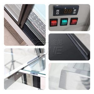 Commercial <strong>Small</strong> <strong>Counter</strong> <strong>Top</strong> Showcase Cake and Pastry Display Chiller <strong>Fridges</strong> for Bakery - Product Image 2