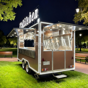 Camion de restauration mobile entièrement équipé en acier inoxydable 2025 pour hot-dogs, avec ventilateur d'évacuation, pour le Royaume-Uni - Product Image 2