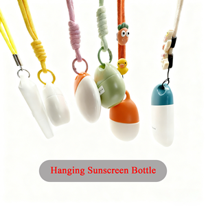 Treo lỗ Kem chống nắng nóng bán sinh học phân hủy Kem chống nắng tùy chỉnh kem bao bì bóp Rỗng Mỹ phẩm chai nhựa - Product Image 6