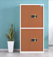 Armoire de rangement électronique moderne en métal avec mot de passe, 2 tiroirs, durable et écologique, grande capacité pour chambre à coucher