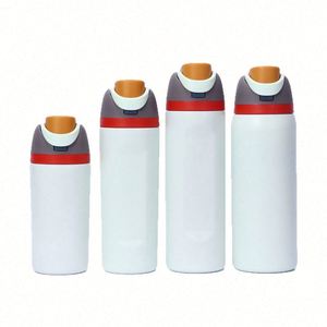 <b>Hot</b> Sale Custom 304 Stainless Steel 24oz 32oz Portable Sport Water Bottle With Flip Top Lids for Travel Promotion Gift - Product Image 1