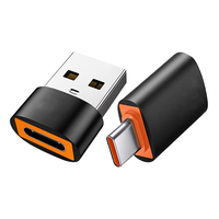 Adaptateur OTG USB C vers USB A pour Ordinateur Portable Samsung OnePlus, Connecteur de Câble, Convertisseur USB C OTG