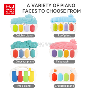 Tapete de Juegos y Gimnasio para Bebé con <span class=keywords><strong>Piano</strong></span> <span class=keywords><strong>El</strong></span>éctrico a Pedales y Arco de Actividades, Manta Multitemática, Juguete Asequible de Fábrica HW al por Mayor OEM/ODM - Product Image 4