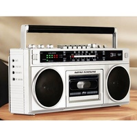 RETRO FORTUEN HXD-P6 EN ÇOK SATAN BOOM BOX KAYIT CİHAZI ÇALAR MÜZİK ÇALAR TF Kart KASET KAYIT CİHAZI FM AM SW RADYO BOOM BOX