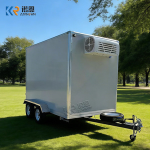 Remolque Congelador Móvil Personalizado con Almacenamiento Refrigerado Aislado para el Transporte de Alimentos Congelados - Product Image 2