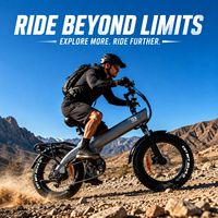 Vélo électrique tout-terrain 48v E-Mtb avec batterie lithium-ion, cadre en alliage d'aluminium, vélo hybride électrique pour les trajets quotidiens, la montagne, la plage et la neige