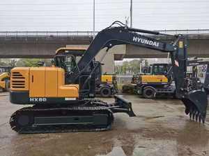100% New Hyundai HX80 8T High Efficiency Crawler Excavator <b>Super</b> Fuel <b>Saving</b> Technology Reliable Digger Machine - Product Image 4