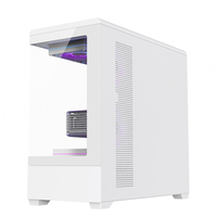 Caja de PC para Juegos BAJEAL Personalizada, Full Tower, EATX/ATX/Micro-ATX/Mini-ITX, Ventana Lateral de Vidrio Templado, Construcción de Acero y Vidrio