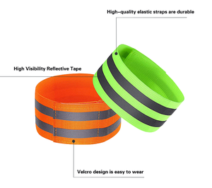 視認性の高い反射安全Tシャツ構造ポケット付きハイビズワークシャツ - Product Image 3