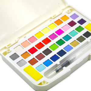 Ensemble de <span class=keywords><strong>peinture</strong></span> à l'eau <span class=keywords><strong>gouache</strong></span> 36 couleurs de haute qualité pour l'art et la créativité - Product Image 5