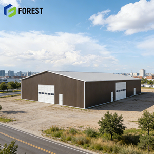 Fournisseur de structures en acier préfabriquées pour arènes équestres, structure à longue portée, grille en acier Q235/Q345, atelier de soudage en acier CE/ISO9001 - Product Image 1