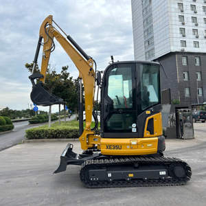 Scavatrice cingolata macchina industriale da 3,5 tonnellate a basso consumo di carburante XE35U escavatore <span class=keywords><strong>Dragline</strong></span> con 5000mm di altezza di scavo Max. - Product Image 2