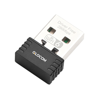 QLOCOM Computer Hardware Software Wifi6 AX300M Receptor inalámbrico Dongle Tarjeta de red Mini USB Wifi Adaptador