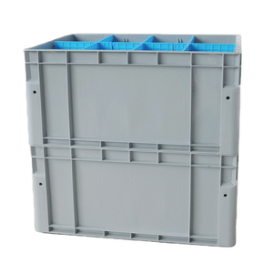 EU standard size stackable 600x400x300 mm transportation use plastic storage tote box