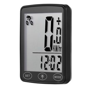 Không thấm Nước Xe Đạp máy tính với đèn nền LED Xe Đạp Đồng hồ tốc độ đo dặm calorie truy cập và hiển thị nhiệt độ - Product Image 2